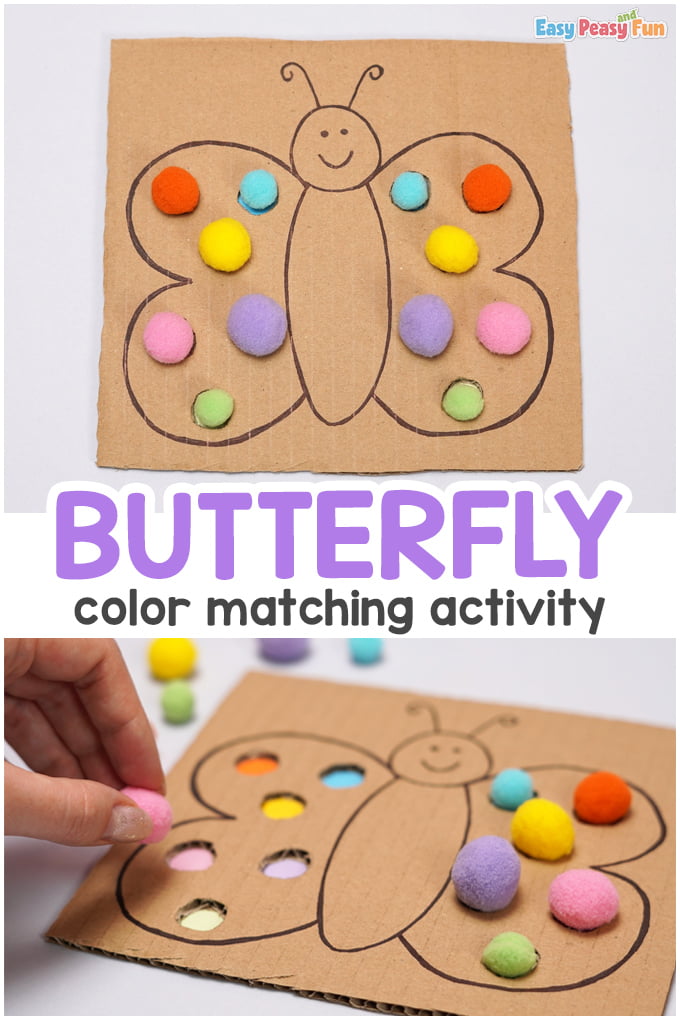 Butterfly Color Matching Activity