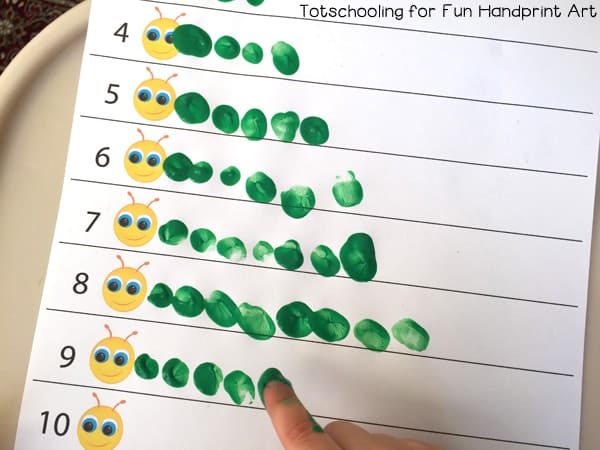 Fingerprint Caterpillar Activity