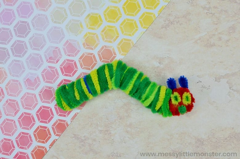 Wiggly Pipe Cleaner Caterpillar